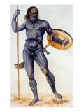 Buy Pictish Man Holding a Shield at AllPosters.com