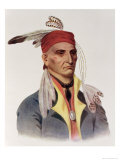 Shin-Ga-Ba W"Ossin or "Image Stone," a Chippeway Chief