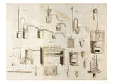 Buy Scientific Equipment, from "The Elements of Chemistry" by Antoine Laurent De Lavoisier (1743-94) at AllPosters.com