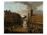 Buy A View of Charing Cross and Northumberland House, 1746 at AllPosters.com