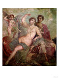 Mars and Venus from the House of Mars and Venus (Casa De Marte E Venere) Pompeii (Wall Painting)