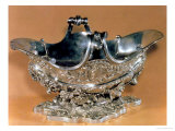 Buy Sauce Boat Made for the Table of Mme. De Pompadour, Bearing Her Coat of Arms, Paris, 1745-55 at AllPosters.com