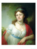 Portrait of E. Temkina, 1798