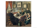 Pastor Johann Wilhelm Rautenberg and His Family, 1833