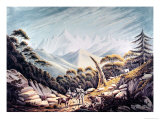 Buy Nepalese Herdsmen in the Himalayas, 1826 at AllPosters.com