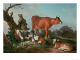 Buy Pastoral Scene with a Cowherd at AllPosters.com