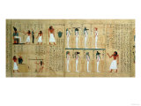 Mythological Papyrus of Imenemsaouf, Third Intermediate Period, circa 1000 BC (Painted Papyrus)