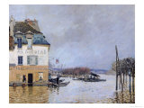 The Flood at Port-Marly, 1876