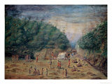Buy A View of the "Endeavour's" Watering Place in the Bay of Good Success (Tierra Del Fuego) at AllPosters.com