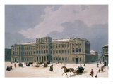 Palace of the Grand Duke of Leuchtenberg in St. Petersburg, Printed by Lemercier, Paris, 1840s
