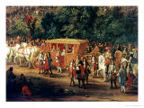 The Entry of Louis XIV (1638-1715) and Maria Theresa (1638-83) into Arras, 30th July 1667