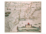 Buy New Belgium, Plate from "Atlas Contractus" circa 1671 at AllPosters.com