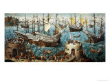Embarkation of Henry VIII (1491-1547) on Board the Henry Grace a Dieu in 1520