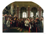 The Proclamation of Wilhelm as Kaiser of the New German Reich, in the Hall of Mirrors at Versailles