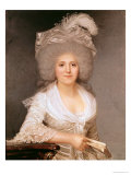 Buy Portrait of Madame Jeanne-Louise-Henriette Campan (1752-1822) 1786 at AllPosters.com