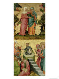 Buy The Visitation and the Dispute with Doctors, from the Buxtehude Altar, 1400-10 at AllPosters.com