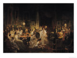 Buy Emile Jean Horace Vernet (1789-1863) Discussing the Invention of the Daguerreotype at AllPosters.com