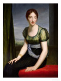 Portrait of Madame Regnault De Saint-Jean D'Angely (1775-1857) Giclee Print