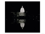 Night View of the Capitol, 1793-1830