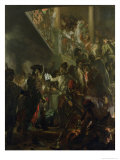Buy Frederick II the Great (1712-86) in Lissa, Bonsoir, Messieurs! 1858 at AllPosters.com