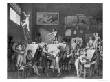 Buy The Studio of Jacques Louis David (1748-1825) at AllPosters.com