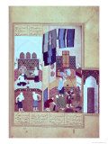 Buy A Public Bath, from the Khamsa of Nizami, 1494 at AllPosters.com