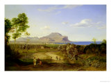Buy View over Palermo, 1828 at AllPosters.com