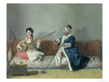 Buy Monsieur Levett and Mademoiselle Helene Glavany in Turkish Costumes at AllPosters.com