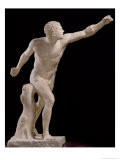 The Borghese Gladiator, after Lysippos (Fl.370-310 BC) circa 100 BC
