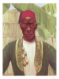 King Mutesa of Buganda, from a Photo