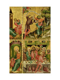 Buy The Annunciation to the Shepherds and the Marriage at Cana, from the Buxtehude Altar at AllPosters.com