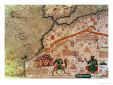 Buy Detail from the Catalan Atlas, 1375 at AllPosters.com