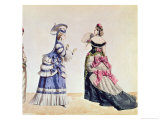 Fashion Designs for Women from the 1860's