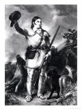 Buy Colonel Davy Crockett (1786-1836) Engraved by Charles Gilbert Stuart (circa 1787-1813) circa 1839 at AllPosters.com