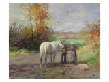 Buy Encounter on the Way to the Field, 1897 at AllPosters.com
