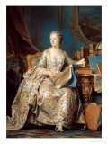 Buy Jeanne Poisson (1721-64) the Marquise De Pompadour, 1755 at AllPosters.com