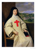 Mother Angelique Arnauld (1591-1661) Abbess of Port-Royal, 1654