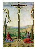 Calvary Or, Christ Between the Two Thieves with Mary and John the Baptist, 1475