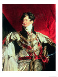 The Prince Regent, Later George IV (1762-1830) in His Garter Robes (Detil of 61203)