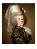 Buy Marie-Antoinette (1755-93) of Habsbourg-Lorraine, Archduchess of Austria, Queen of France at AllPosters.com