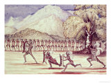 Buy War Dance Illustration from "The Albert N'Yanza Great Basin of the Nile", 1866 at AllPosters.com