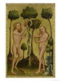 Buy The Fall, Detail from the Grabow Altarpiece, 1379-83 at AllPosters.com