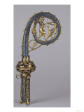 Crozier Depicting St. Michael Defeating the Dragon (Gold and Enamel)