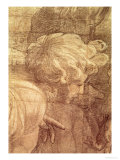 Buy The School of Athens, Detail of the Cartoon of a Young Man's Head, circa 1510 at AllPosters.com