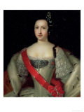 Portrait of Princess Anna (1718-46), the Mother of Emperor Ivan VI (1740-64), after 1733