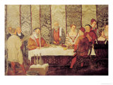 Buy Banquet Given by Bartolomeo Colleoni (1400-75) for Christian I (1426-81) of Denmark at AllPosters.com