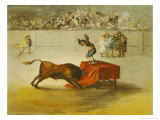 Buy Martincho's Other Folly in the Bull Ring at Saragossa, after a Painting by Goya (1746-1828) at AllPosters.com