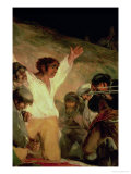 Execution of the Defenders of Madrid, 3rd May 1808, Detail of a Man with His Hands Raised, 1814