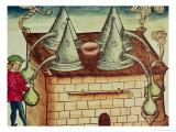 Buy Methods of Distillation, Illustration from "Kleines Distillierbuch," 1500 at AllPosters.com