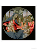Buy Virgin and Child with St. John the Baptist and the Three Archangels, Raphael, Gabriel and Michael at AllPosters.com